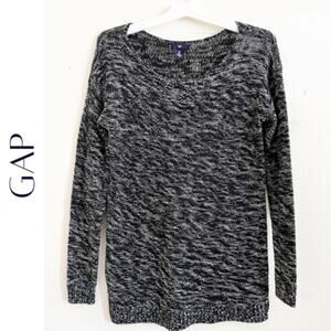 GAP Women’s Marled Knit Pullover Sweater, M